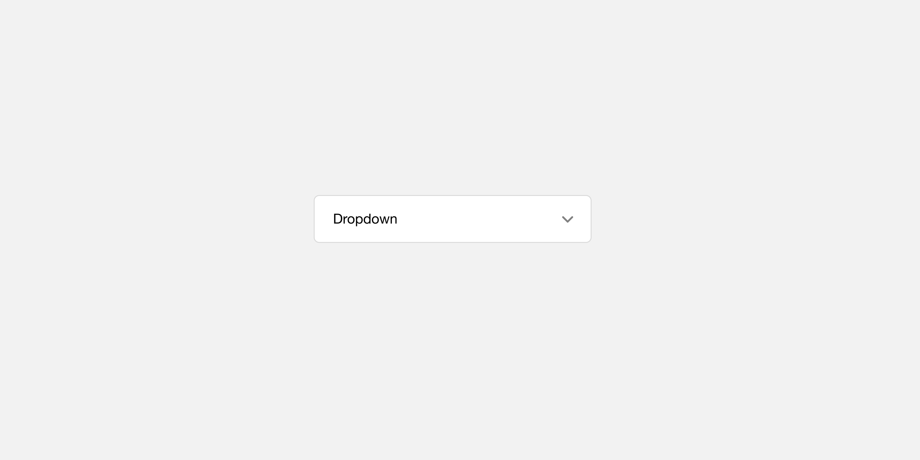 Dropdown