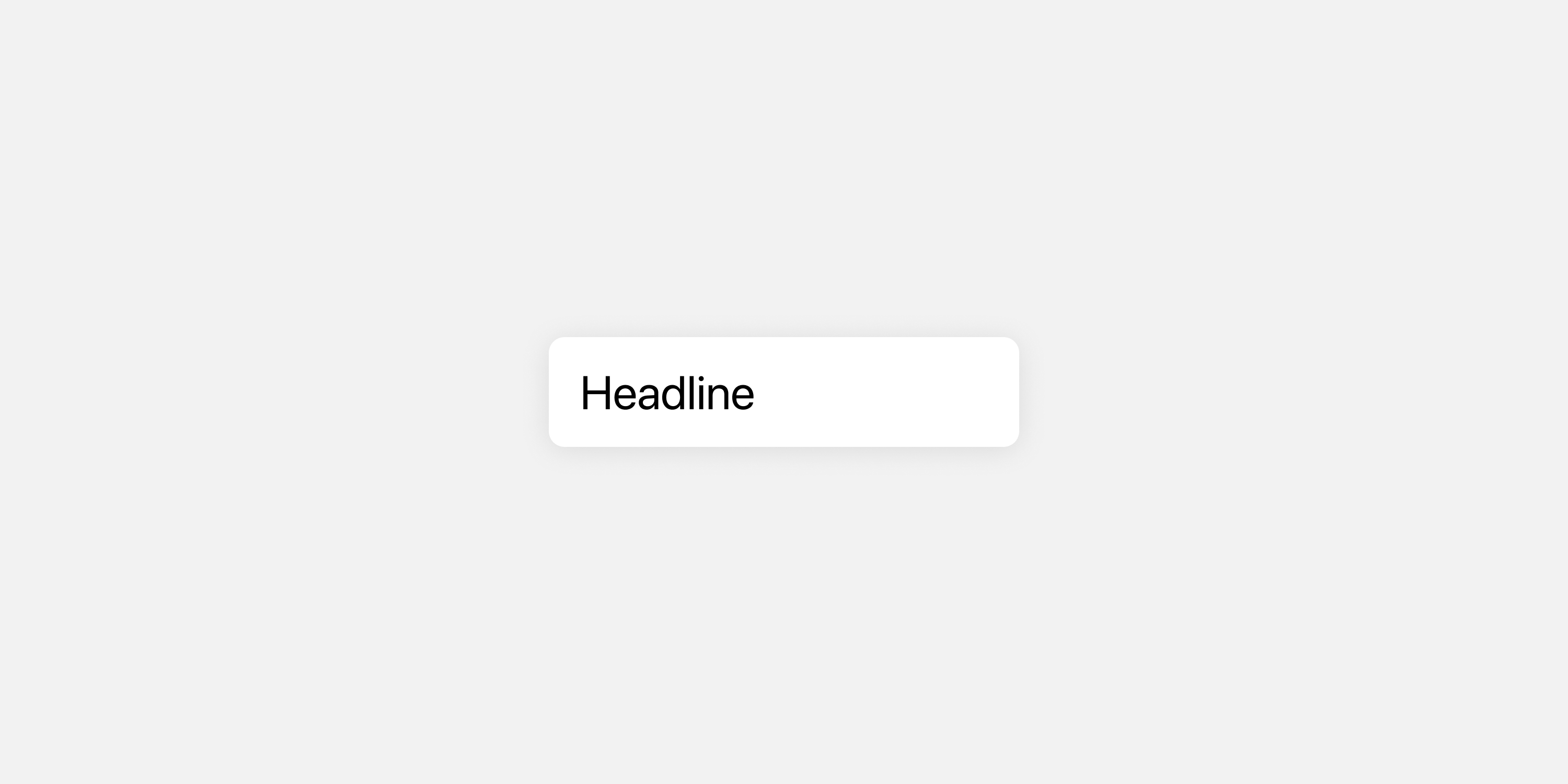 Headline